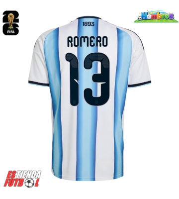 Argentina Cristian Romero #13 Primera Equipación Mundial 2026 Manga Corta